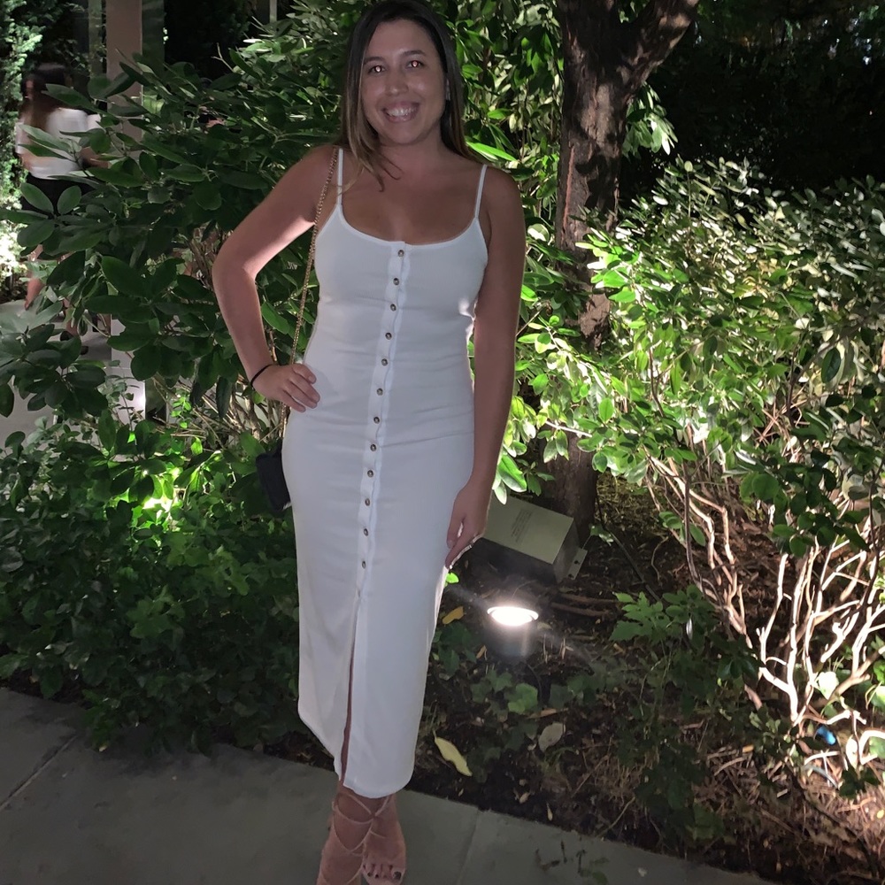 Long fitted dress